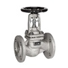 Bellow sealed valve Series: 55.046 Type: 156 Stainless steel/Stainless steel Fixed disc Straight PN40 Flange DN15